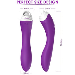 ARMONY - FAIRYLAND LICKING VIBRATING CLIP AND PURPLE VIBRATOR