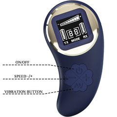 PRETTY LOVE - BLUE REMOTE CONTROL MINE VIBRATING EGG