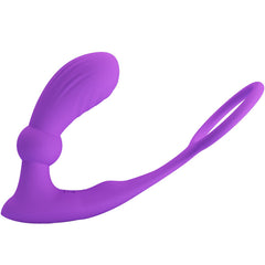PRETTY LOVE - ANAL RING AND VIBRATOR WARREN VIOLET
