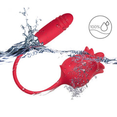 ARMONY - PINK RED STIMULATOR AND VIBRATOR