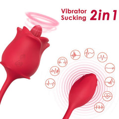 ARMONY - PINK RED STIMULATOR AND VIBRATOR