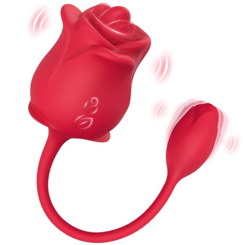 ARMONY - PINK RED STIMULATOR AND VIBRATOR