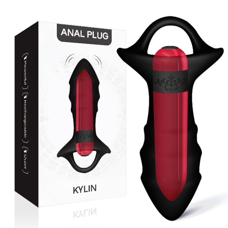 ARMONY - KYLIN FINGER VIBRATOR AND BLACK BUTT PLUG REMOTE CONTROL