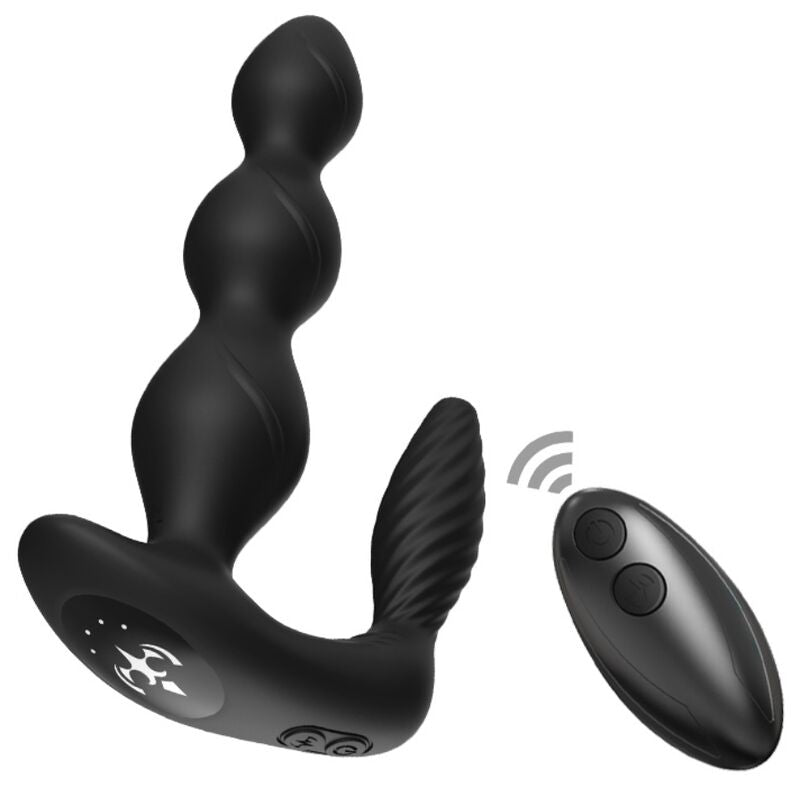 ARMONY - MANFUN VIBRATOR AND STIMULATOR ANAL PLUG REMOTE CONTROL BLACK