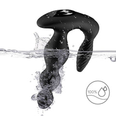 ARMONY - MANFUN VIBRATOR AND STIMULATOR ANAL PLUG REMOTE CONTROL BLACK