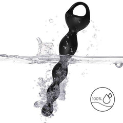 ARMONY - BLACK VIBRATING FINGER BUTT PLUG