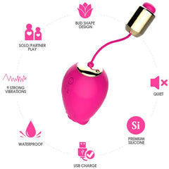 ARMONY - MANDALA G-SPOT EGG VIBRATOR REMOTE CONTROL FUCHSIA