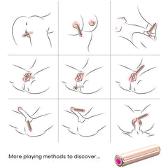 ARMONY - GOLD WARHEAD BULLET VIBRATOR 2 CM x 8.8 CM