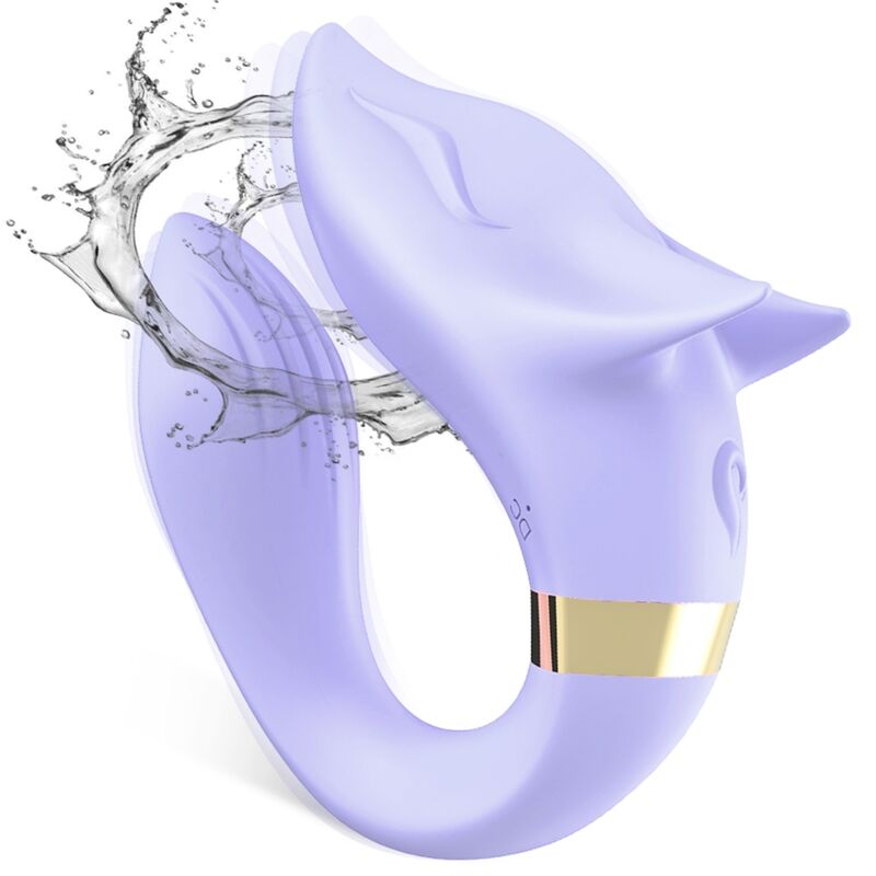 ARMONY - FOX VIBRATOR FOR COUPLES WITH PURPLE REMOTE CONTROL