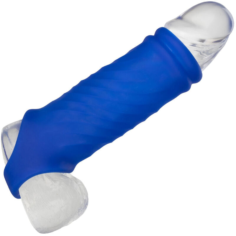 CALEXOTICS - ADMIRAL WAVE PENIS COVER LIQUID BLUE SILICONE