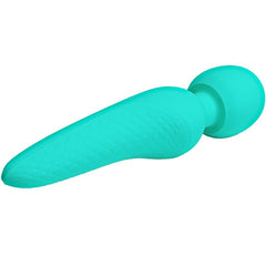 PRETTY LOVE - MAREDITH MASSAGER 12 VIBRATION MODES AQUA GREEN