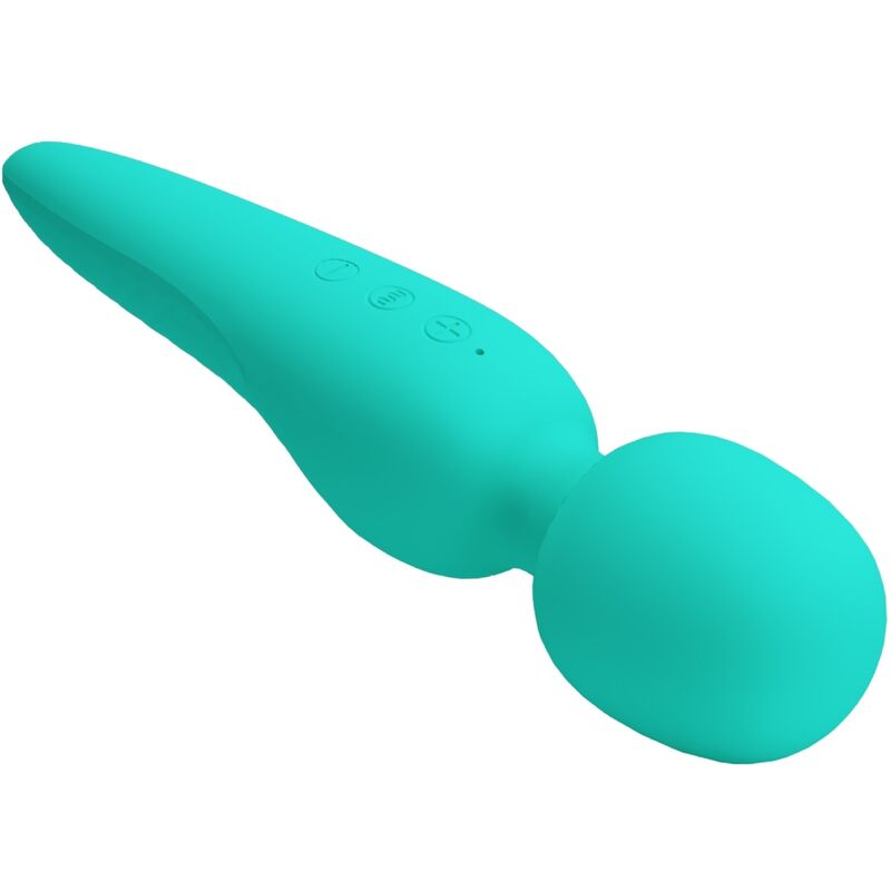 PRETTY LOVE - MAREDITH MASSAGER 12 VIBRATION MODES AQUA GREEN