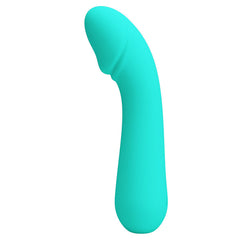 PRETTY LOVE - CETUS AQUA GREEN RECHARGEABLE VIBRATOR