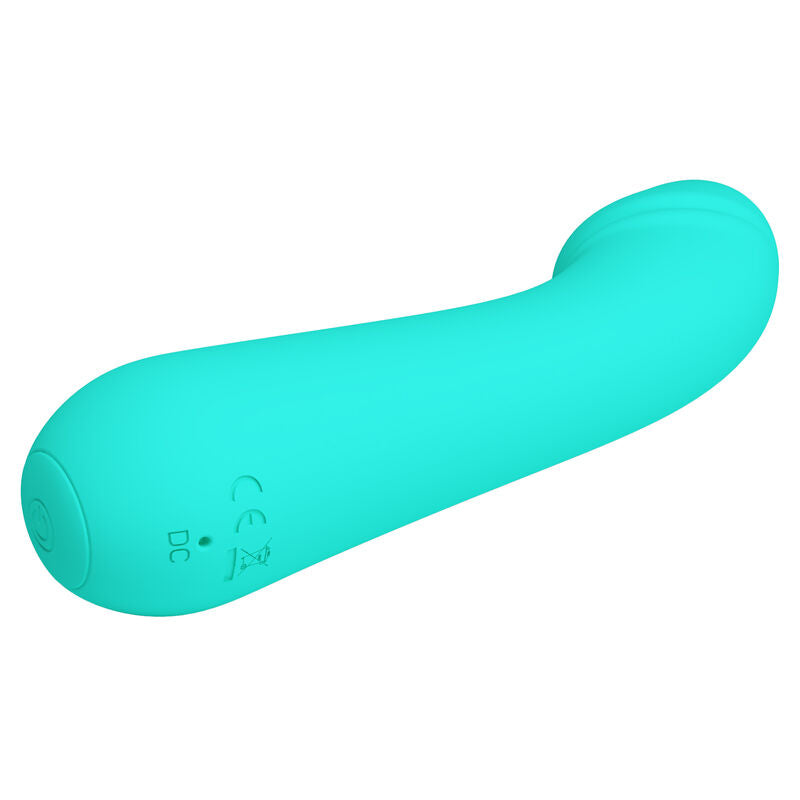PRETTY LOVE - CETUS AQUA GREEN RECHARGEABLE VIBRATOR