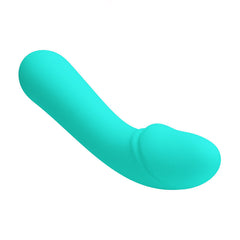 PRETTY LOVE - CETUS AQUA GREEN RECHARGEABLE VIBRATOR