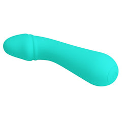 PRETTY LOVE - CETUS AQUA GREEN RECHARGEABLE VIBRATOR