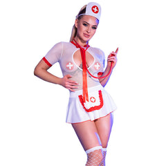 CHILIROSE - CR 4365 FANTASIA ENFERMEIRA SEXY L/XL