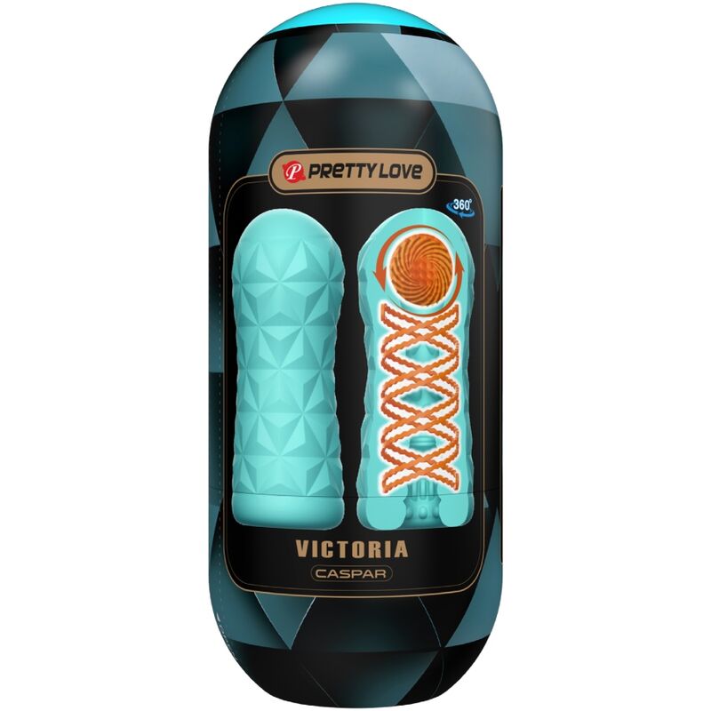 PRETTY LOVE - VICTORIA CASPAR AQUA VERDE MASTURBATOR