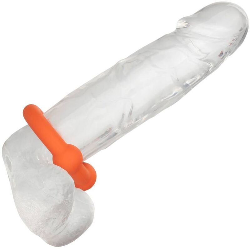 CALEXOTICS - ALPHA DOUBLE BALL RING ORANGE
