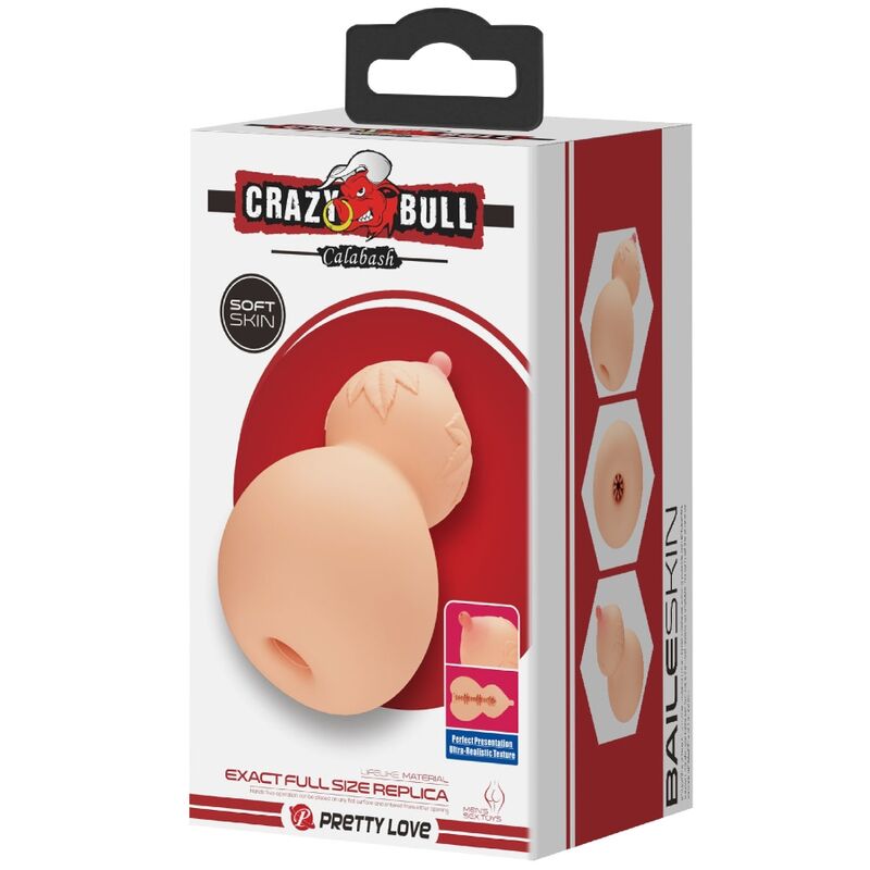 CRAZY BULL - MASTUBATOR IN THE SHAP OF A GROVE BREAST