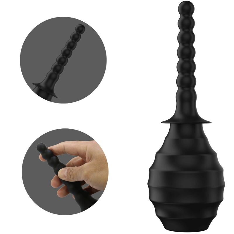 MR PLAY - REMOTE CONTROL ANAL PLUG POWERFUL VIBRATOR BLACK
