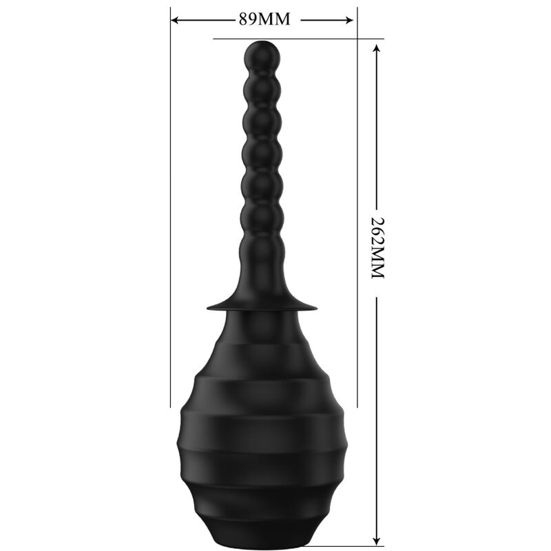 MR PLAY - REMOTE CONTROL ANAL PLUG POWERFUL VIBRATOR BLACK