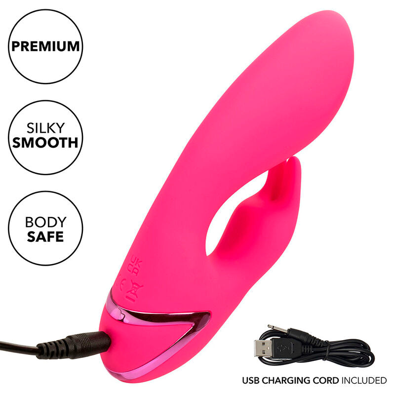CALEXOTICS - SO. CAL SUNSHINE RABBIT VIBRATOR FUCHSIA BY CALIFORNIA DREAMING