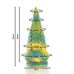 EPIC - DILDO TENTÁCULO VERDE CETUS TAMANHO PEQUENO