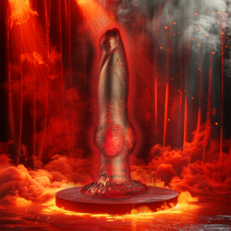EPIC - PROMETHEUS DILDO TITAN ON FIRE RECHARGEABLE REMOTE CONTROL