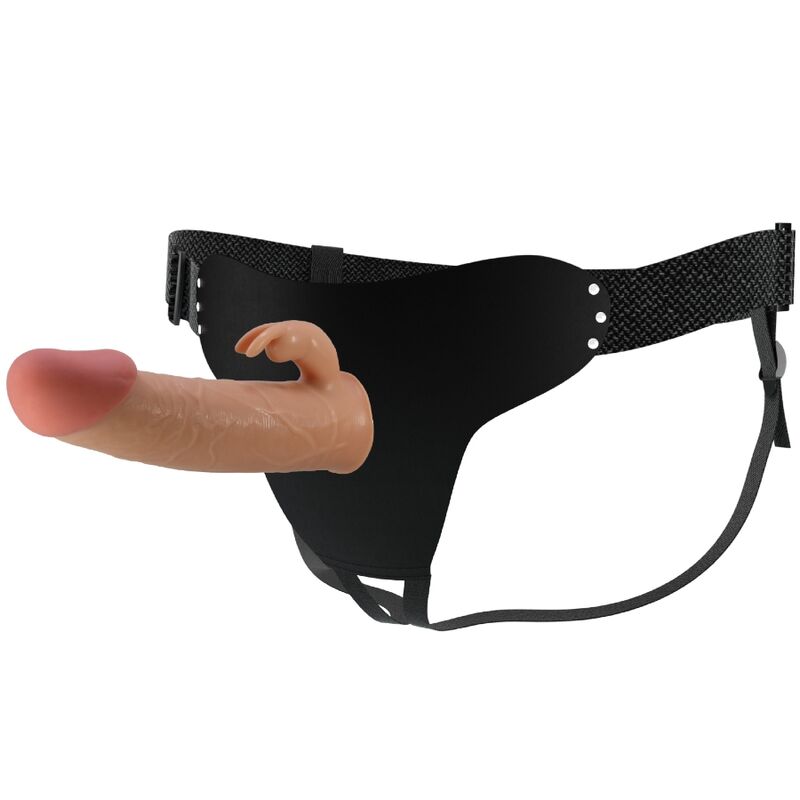 PRETTY LOVE - MAVIS HARNESS UNIVERSAL PANTY WITH 19 CM NATURAL DILDO