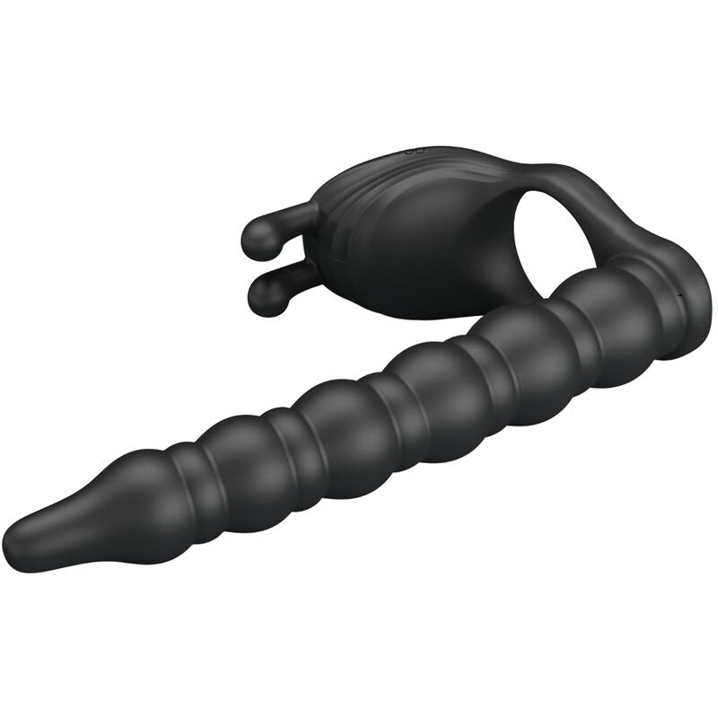 PRETTY LOVE - BLACKNEY COCK RINGS WITH VIBRATING PLUG