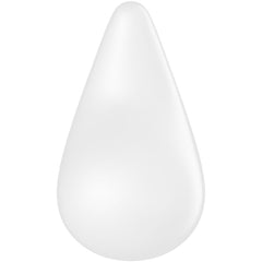 SATISFYER - WHITE LAY-ON DEW DROP VIBRATOR
