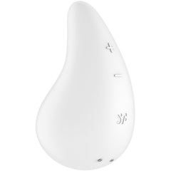 SATISFYER - WHITE LAY-ON DEW DROP VIBRATOR