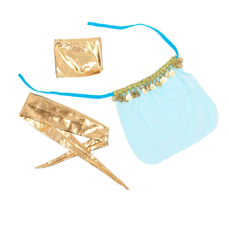 SUBBLIME - INDIAN STYLE BLUE LINGERIE SET S/M
