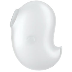 SATISFYER - CUTIE GHOST WHITE LAY-ON VIBRATOR