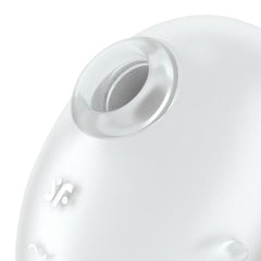 SATISFYER - CUTIE GHOST WHITE LAY-ON VIBRATOR