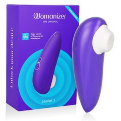 WOMANIZER - STARLET 3 INDIGO CLITORAL STIMULATOR