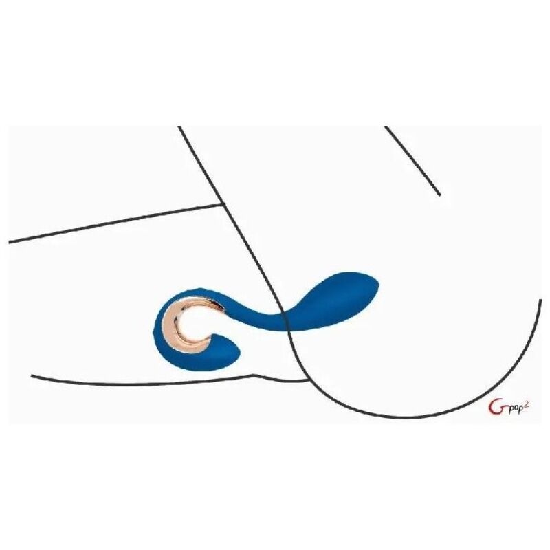 G-VIBE - GPOP 2 GEP INDIGO BLUE POINT VIBRATOR