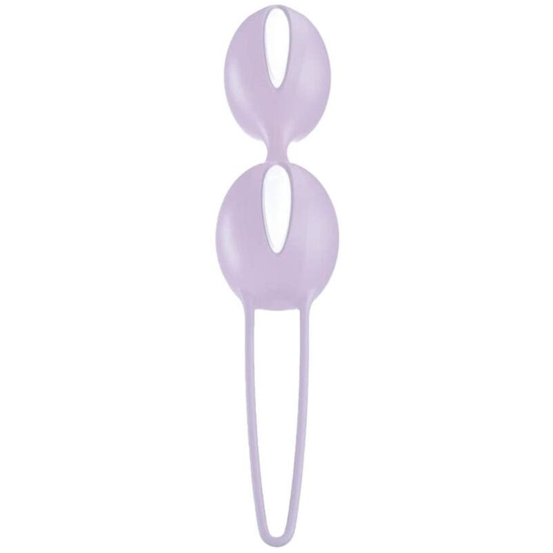 FUN FACTORY - SMARTBALLS DUO PELVIC BALLS WHITE / PASTEL PURPLE