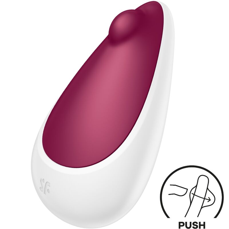 SATISFYER - SPOT ON 3 CLITORAL STIMULATOR BERRY