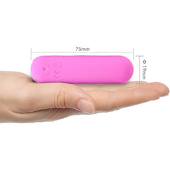 ARMONY - SPLASH HAHA SILICONE BULLET VIBRATOR 10 VIBRATIONS 75 X 19 CM PINK