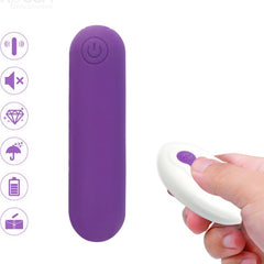 ARMONY - SPLASH JOLINE SILICONE BULLET VIBRATOR REMOTE CONTROL 10 VIBRATIONS 6.5 X 1.5 CM PURPLE