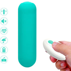 ARMONY - SPLASH JOIE BULLET SILICONE VIBRATOR REMOTE CONTROL 10 VIBRATIONS 75 X 19 CM GREEN