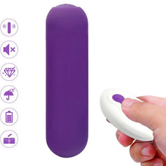 ARMONY - SPLASH JOIE BULLET SILICONE VIBRATOR REMOTE CONTROL 10 VIBRATIONS 75 X 19 CM PURPLE