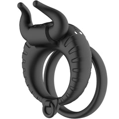 ARMONY - BULL'S PASION VIBRADOR DE ANEL 10 VELOCIDADES PRETO