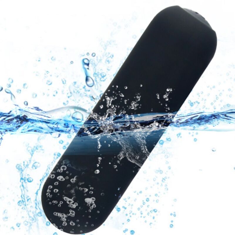 ARMONY - SPLASH JOIE BULLET SILICONE VIBRATOR REMOTE CONTROL 10 VIBRATIONS 75 X 19 CM BLACK