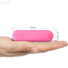 ARMONY - SPLASH JOIE BULLET SILICONE VIBRATOR REMOTE CONTROL 10 VIBRATIONS 75 X 19 CM PINK