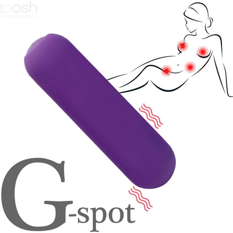 ARMONY - SPLASH JOIE BULLET SILICONE VIBRATOR REMOTE CONTROL 10 VIBRATIONS 75 X 19 CM PURPLE