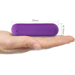 ARMONY - SPLASH JOIE BULLET SILICONE VIBRATOR REMOTE CONTROL 10 VIBRATIONS 75 X 19 CM PURPLE