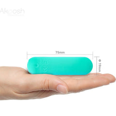 ARMONY - SPLASH JOIE BULLET SILICONE VIBRATOR REMOTE CONTROL 10 VIBRATIONS 75 X 19 CM GREEN